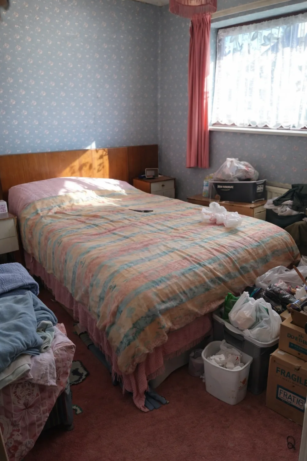 Probate house clearance — furnished room interior